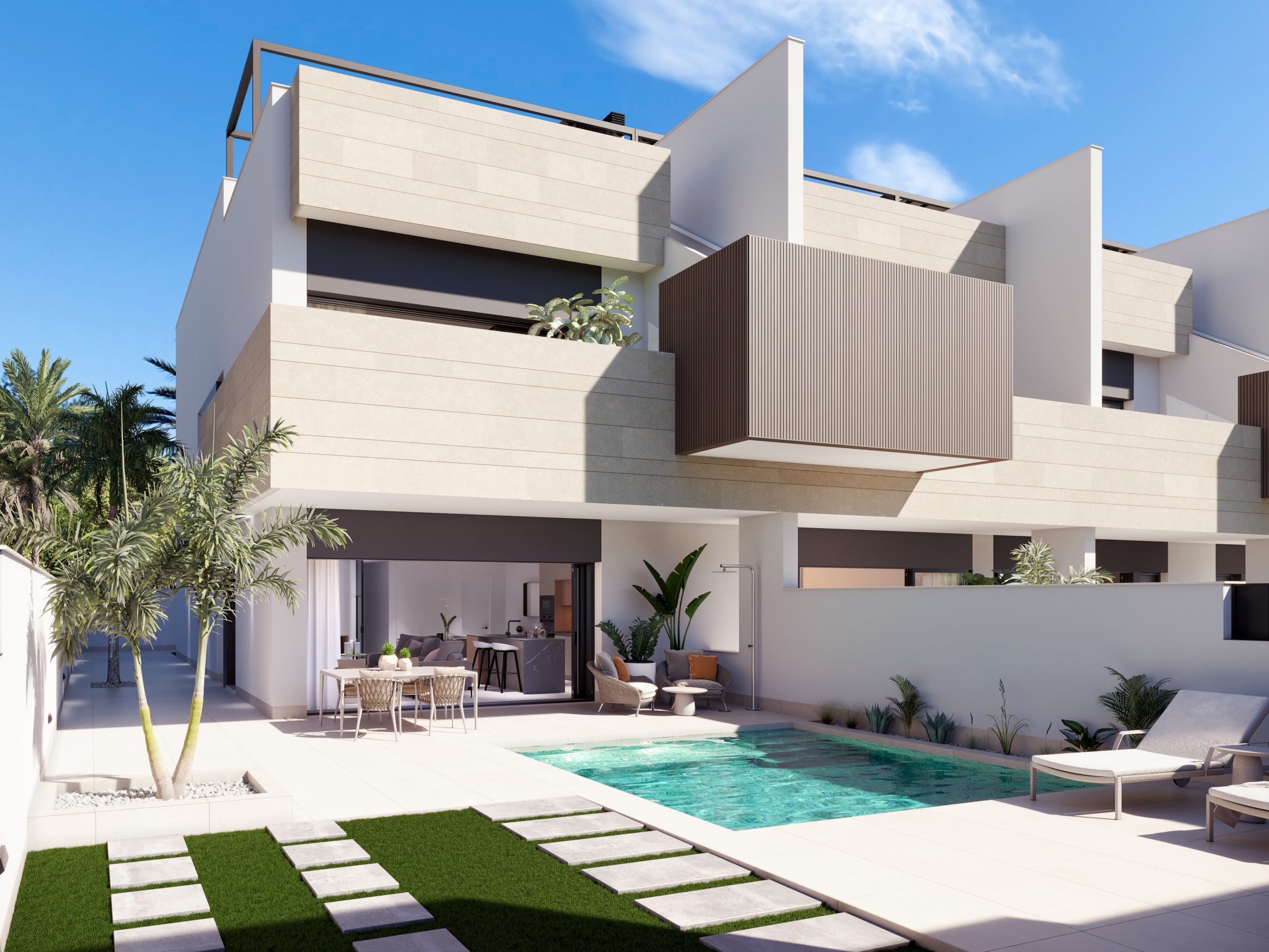 Appartements ou villas jumelées à vendre à Pilar de la Horadada
